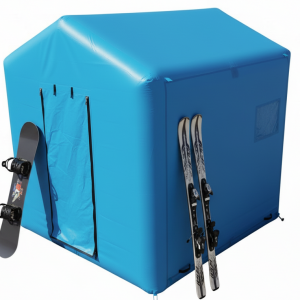 Мобильная надувная палатка для горнолыжных склонов