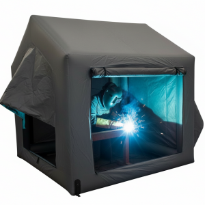 Надувная (пневмокаркасная) палатка сварщика