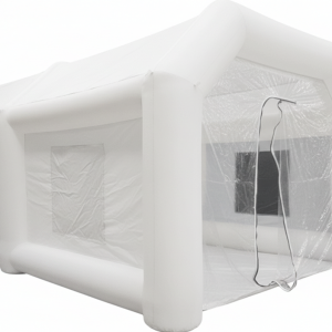 Надувная камера (палатка) ПВХ для покраски, ремонта автомобиля